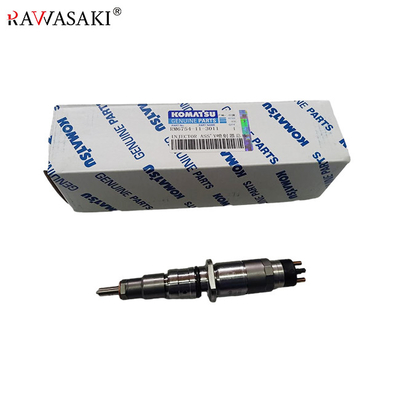 Komatsu Fuel Injector Assy 6754113011 PC200-8 PC200-8MO ชิ้นส่วนเครื่องยนต์
