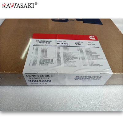 K50 KTA50 KT50 3804300 K1 ชุดก๊าสเก็ตส่วนบนสําหรับเครื่องยนต์ Cummins