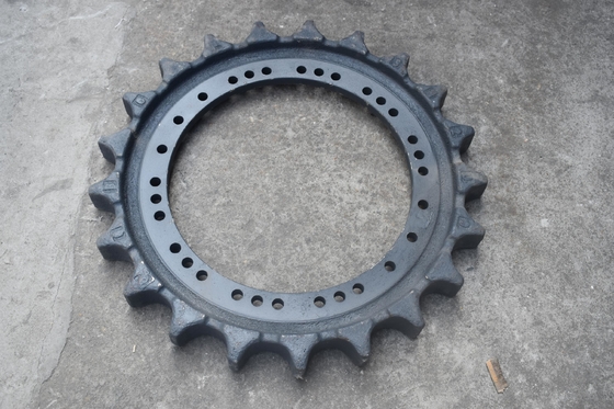 R210-7 ชิ้นส่วนช่วงล่างของรถขุด R210LC-7 Sprocket