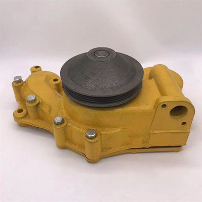 เครื่องขุดดิน 6D108-1 ปั๊มน้ําสําหรับ Komatsu PC300-5