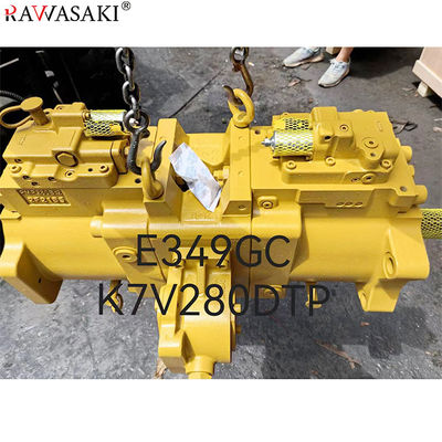 เครื่องขุด E349GC ปั๊มไฮดรอลิกครบครัน K7V280DTP สําหรับ